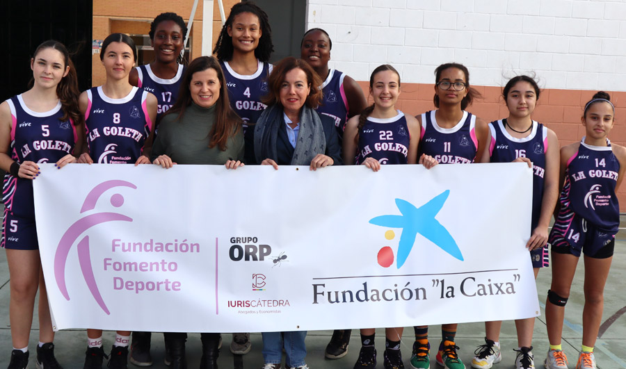 Cadete 08'Femenino Baloncesto La Goleta Fundación Fomento Deporte