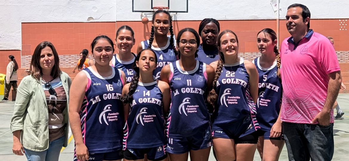 equipo-junior-femenino-de-baloncesto-CD-La-Goleta-Fundación-Fomento-Deporte